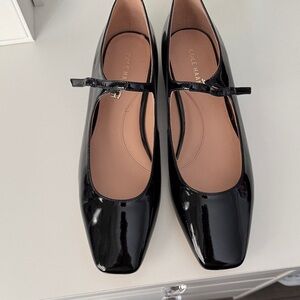 Cole Haan Women's Glossy Black Flats